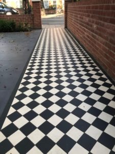 mosaic Victorian path