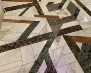 mosaic floor marble