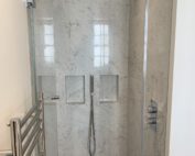 mosaic shower bathroom london